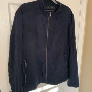 ZARA MAN Dark Blue Jacket Size XL Used